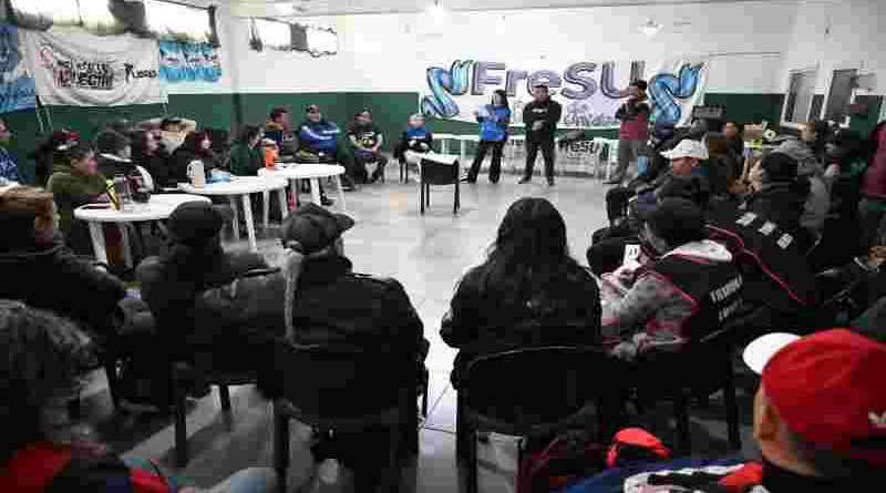 El Fresu reunió la tropa y marcó las directrices para profundizar el plan de lucha