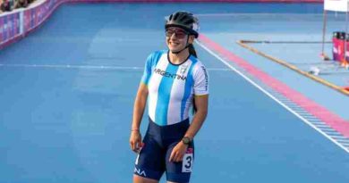 Naiara Sagasti y el bronce rosarino en los Suramericanos: “En mi casa, en la pista donde entreno desde los 8 años”