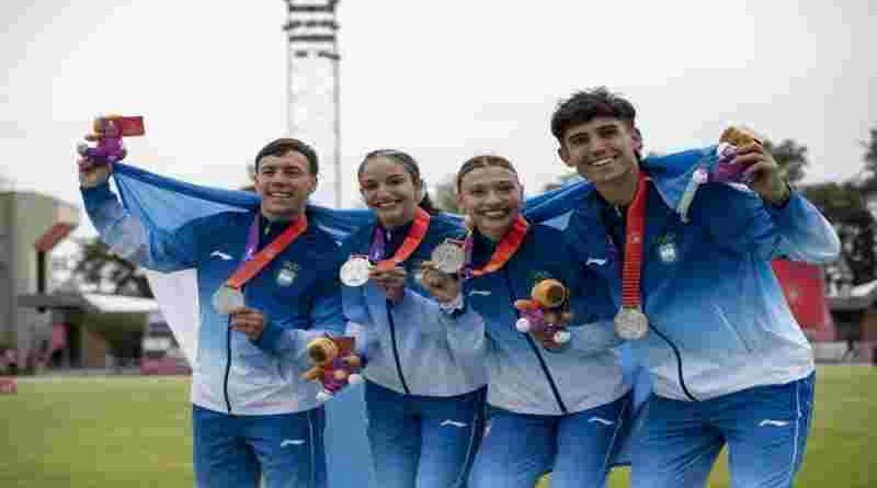 Rosario volvió a dejar su huella en los Juegos Suramericanos: medalla de plata en atletismo