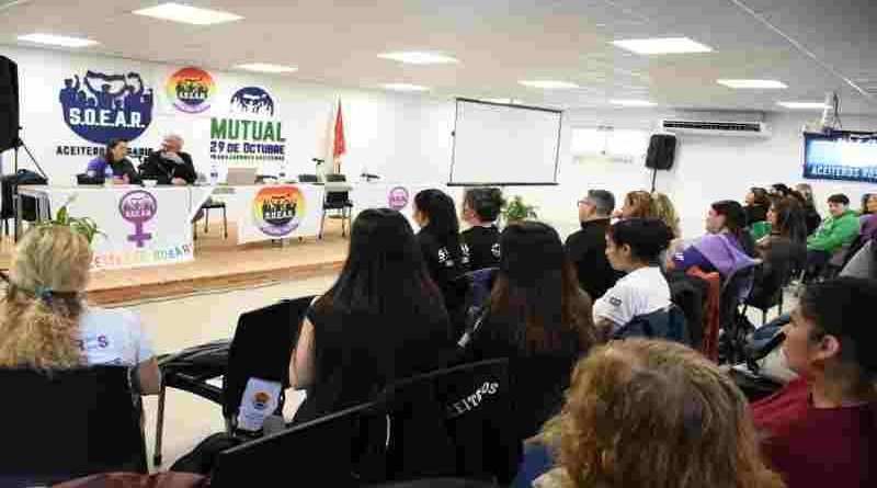 Aceiteros Rosario dio inició al 1er. Plenario Obrero Feminista