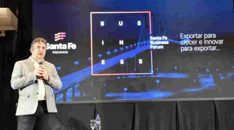 Cococcioni en el Santa Fe Business Forum: “La seguridad es la piedra basal del desarrollo económico”