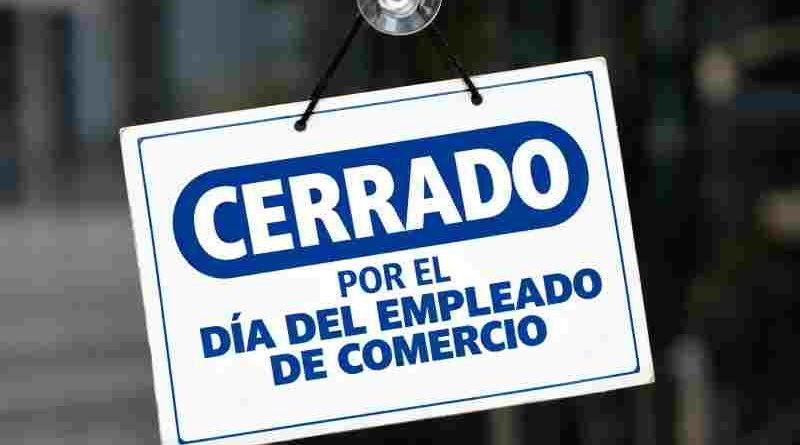 Se trasladó el “Día del Empleado de Comercio” al lunes 28 de septiembre