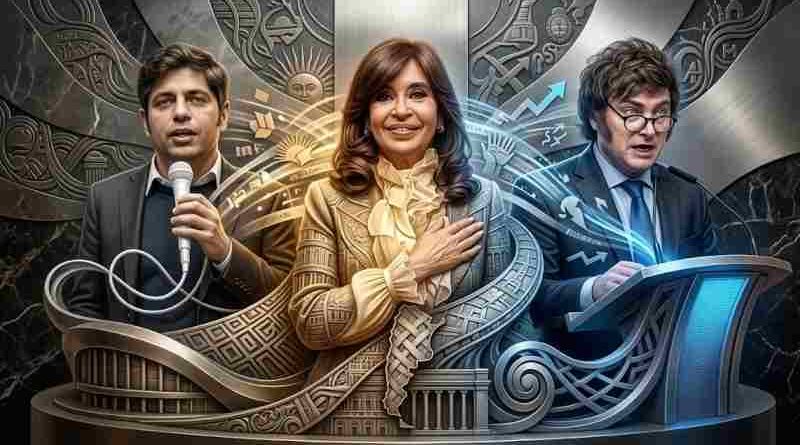 Según Zuban Córdoba, Kicillof y Cristina Kirchner lideran el potencial de voto y aventajan a Milei por hasta ocho puntos