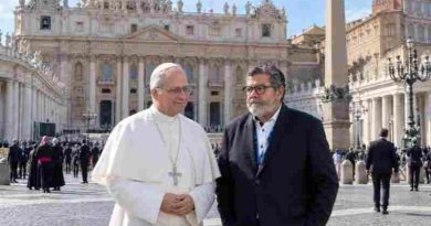 Delegación de la CGT expuso ante el Papa la situación del país