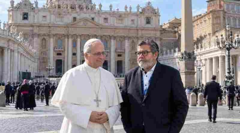 Delegación de la CGT expuso ante el Papa la situación del país