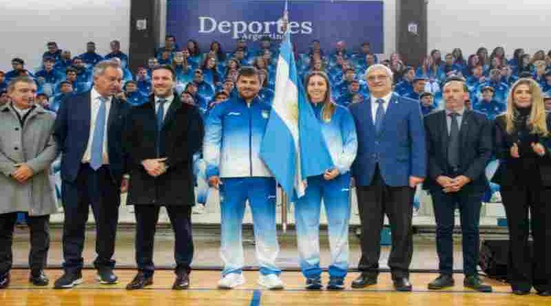 Rosario dijo presente en la despedida de la delegación argentina que competirá en los Juegos Suramericanos Santa Fe 2026