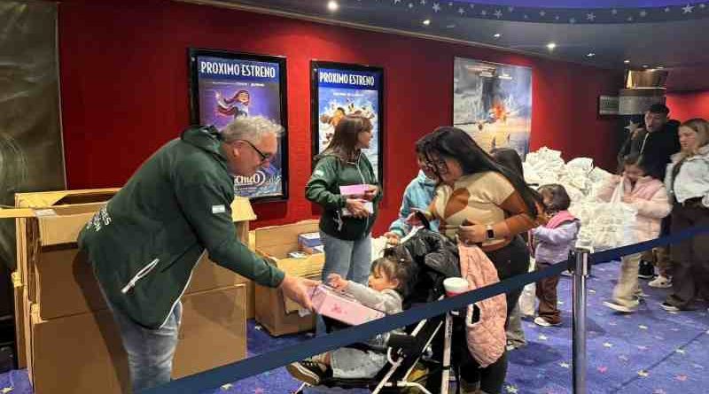 “Queríamos que los chicos pudieran tener una tarde para ellos, disfrutar y llevarse un lindo recuerdo”, señaló Vivas durante el festejo del “Dia del Niño” organizado por su gremio