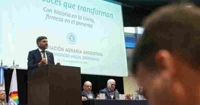 Pullaro en el Congreso de la Federación Agraria: “Después de tres años de gestión, los recibimos en una ciudad y una provincia pacificada”