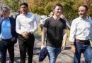 Juegos Suramericanos: Pullaro recorrió junto a Llaryora, Valdés y Torres instalaciones deportivas y el predio del Fan Fest en Rosario