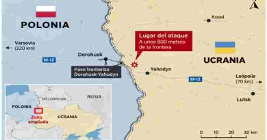 Rusia atacó un objetivo a 800 metros de Polonia y crece la preocupación en la frontera de la OTAN