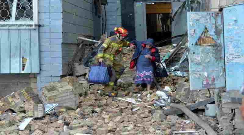 Cinco muertos en bombardeos cruzados entre Rusia y Ucrania