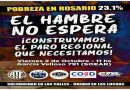 Organizaciones sindicales  de Rosario lanzan un paro regional