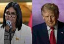 Trump se reunirá con Delcy Rodríguez en Estados Unidos