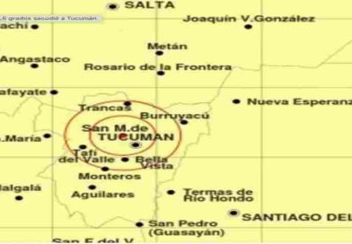 Tucumán: un sismo de magnitud 5 sacudió la provincia
