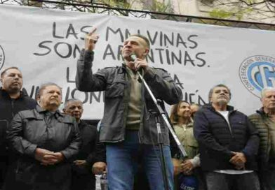 La CGT marchó en “defensa de la industria nacional” con duras críticas al Gobierno