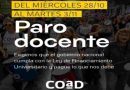 COAD profundiza el plan de lucha en Rosario: impulsan un paro de una semana completa tras el Congreso de CONADU