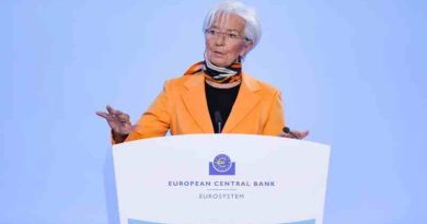 La presidenta del Banco Central Europeo, Christine Lagarde, dejará el cargo ocho meses antes de lo previsto