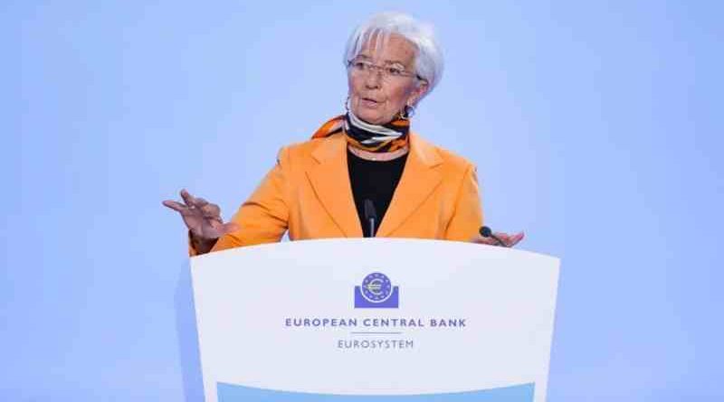 La presidenta del Banco Central Europeo, Christine Lagarde, dejará el cargo ocho meses antes de lo previsto