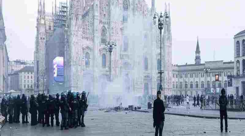 Italia: protestas por el costo de vida dejaron saqueos y más de 200 detenidos en Milán