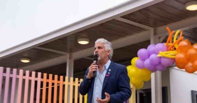 Jorge Berti: “Hoy no inauguramos solamente un edificio; hoy abrimos una puerta al futuro”