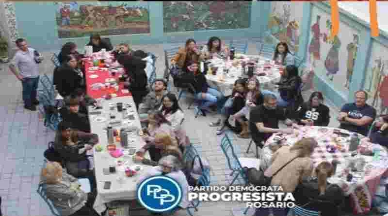 El PDP organizó un “Té Bingo” para ayudar a alumnos de la escuela “Juan Arzeno” para cumplir el sueño del “viaje de estudios”