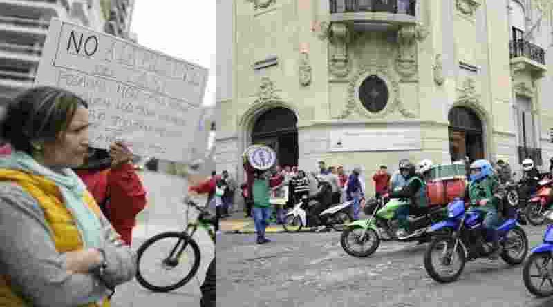 Los cadetes lograron bajar los artículos del proyecto de ordenanza que habilitaba a taxis y remises a ofrecer servicios de cadetería