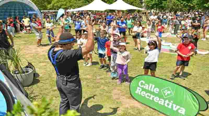Calle Recreativa celebra su 16° aniversario con actividades para toda la familia