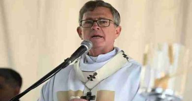 García Cuerva llamó a la unidad en Luján y advirtió que la Argentina está “herida” y dividida