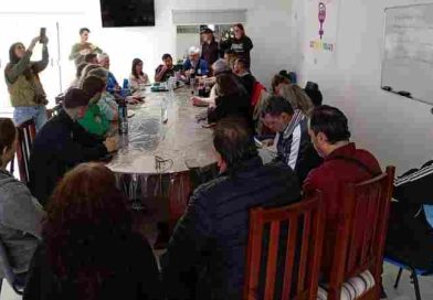 Gremios locales se reunieron para avanzar en la concreción de un nuevo “paro nacional”