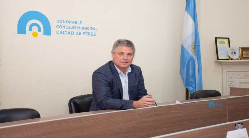 Pérez: El concejal Federico Jolly presentó iniciativas focalizadas en seguridad, recuperación de espacios públicos y reconocimiento cultural