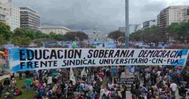 Marcha Universitaria: nuevo reclamo por la Ley de Financiamiento finalizó con incidentes y detenidos