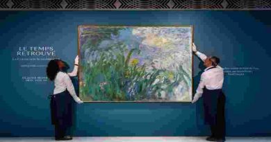 Francia: una obra de Monet que llevaba décadas oculta rompe un récord histórico