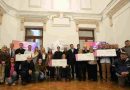 Pullaro entregó más de mil millones de pesos a tres instituciones por la recaudación de las entradas de los Juegos Suramericanos