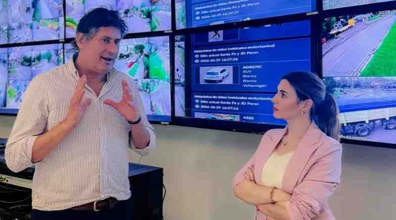 Marcela Pagano visitó Funes: “me quedé maravillada por su polo industrial”