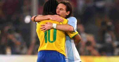 “Qué placer haber formado parte de tu historia”, Ronaldinho saludó a Messi por su retiro de la Selección