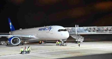 Histórico: con el primer vuelo a Madrid la ciudad recuperó la conectividad directa con Europa