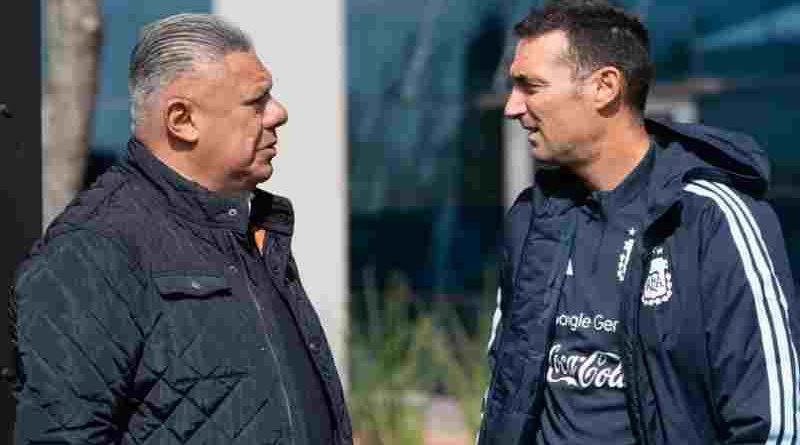 La Selección argentina y el “Chiqui” Tapia sumaron mensajes de condolencias por la muerte de la madre de Scaloni