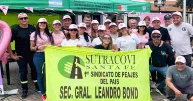 El sindicato de trabajadores de Peaje se suma a la campaña de prevención y cuidado contra el cáncer de mama